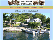 Tablet Screenshot of hi-da-way.com